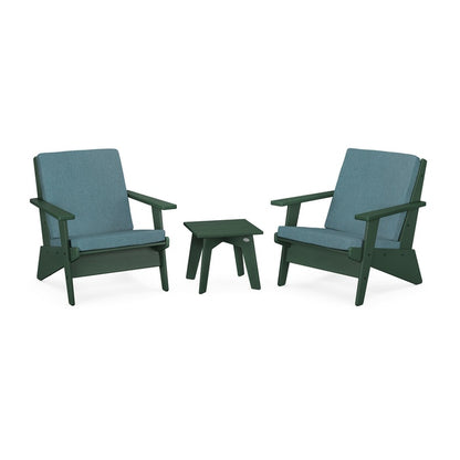 Riviera Modern Lounge 3-Piece Set