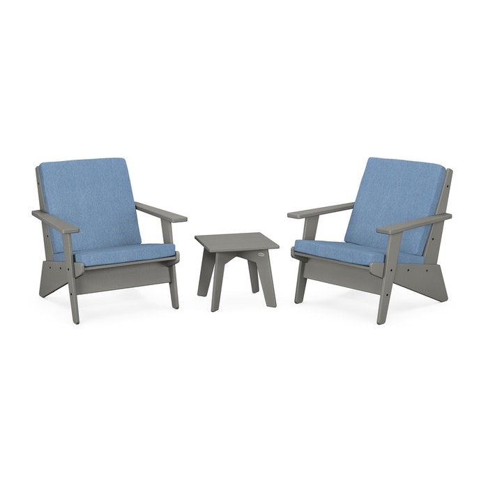 Riviera Modern Lounge 3-Piece Set