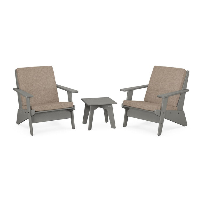 Riviera Modern Lounge 3-Piece Set