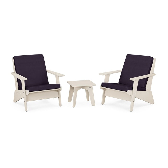 Riviera Modern Lounge 3-Piece Set