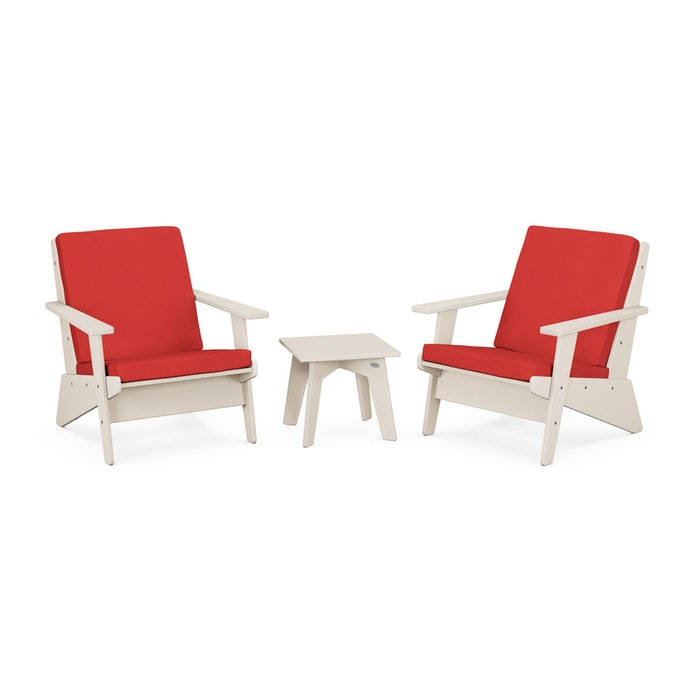 Riviera Modern Lounge 3-Piece Set