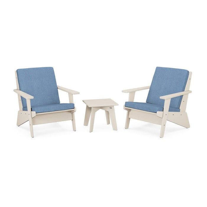 Riviera Modern Lounge 3-Piece Set