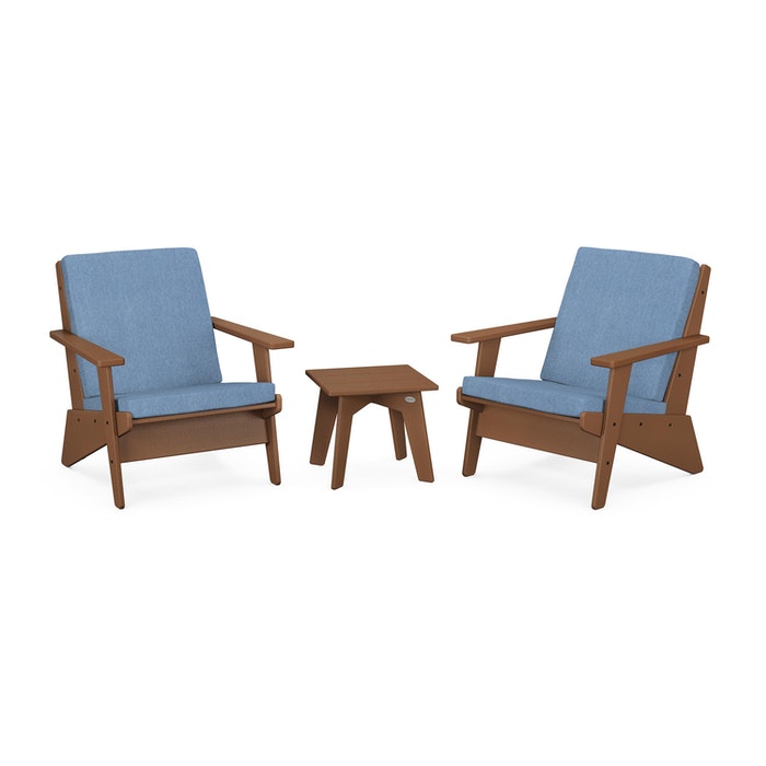 Riviera Modern Lounge 3-Piece Set