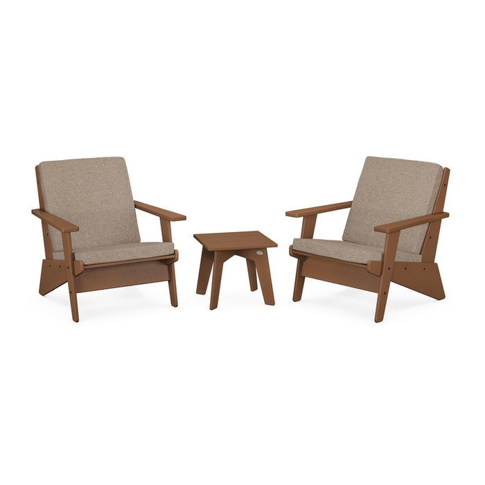 Riviera Modern Lounge 3-Piece Set