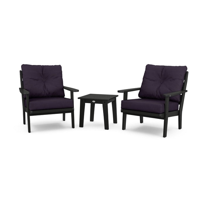 Lakeside 3-Piece Deep Seating Chair Set