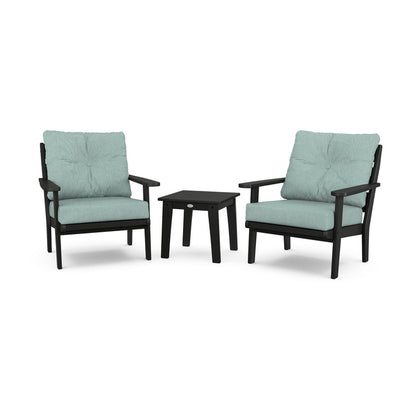 Lakeside 3-Piece Deep Seating Chair Set