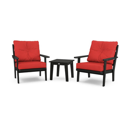 Lakeside 3-Piece Deep Seating Chair Set