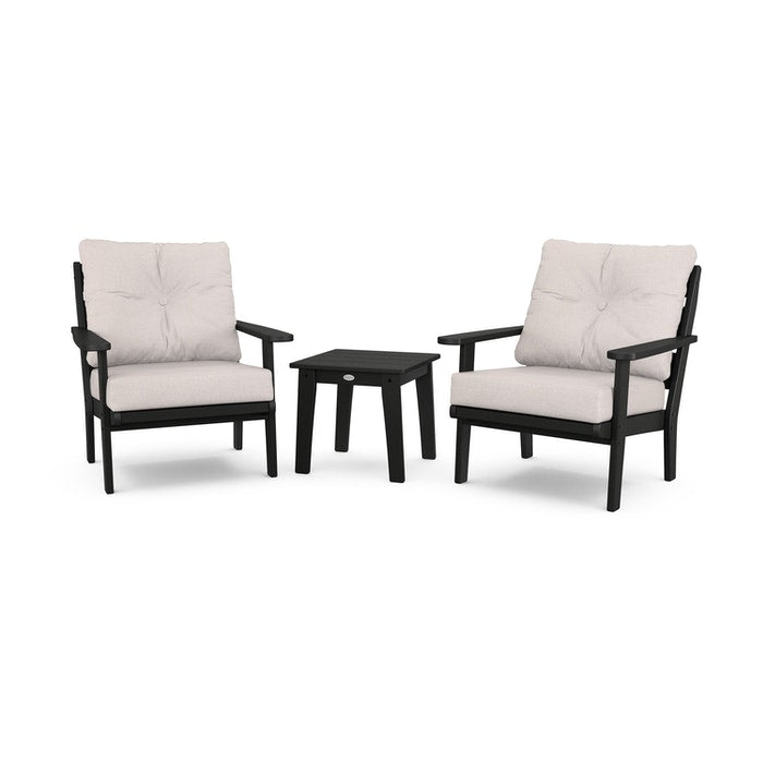 Lakeside 3-Piece Deep Seating Chair Set