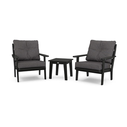 Lakeside 3-Piece Deep Seating Chair Set