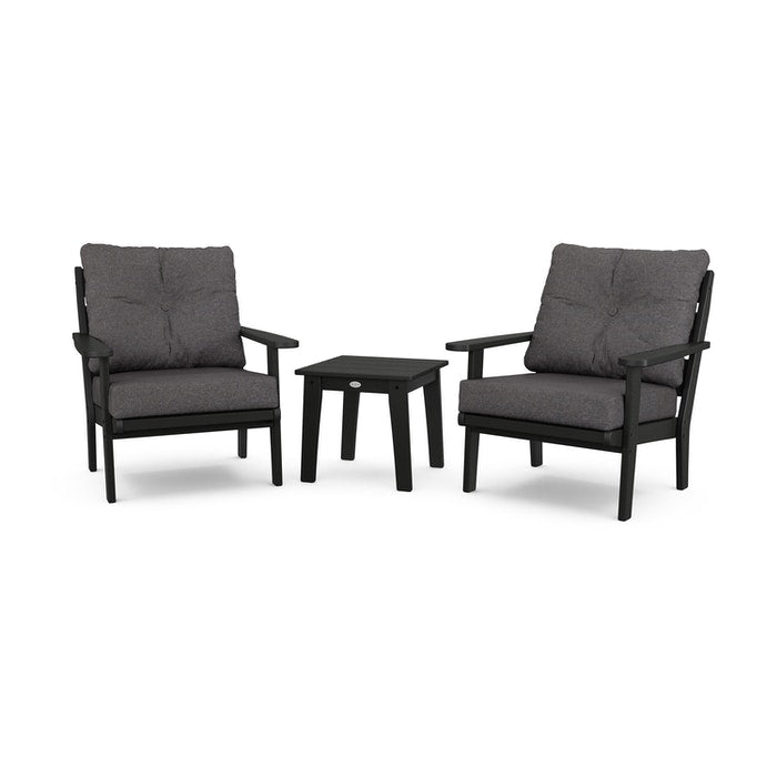 Lakeside 3-Piece Deep Seating Chair Set