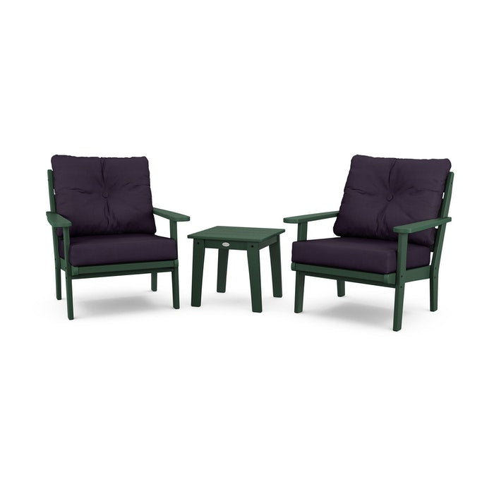 Lakeside 3-Piece Deep Seating Chair Set