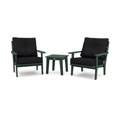 Lakeside 3-Piece Deep Seating Chair Set
