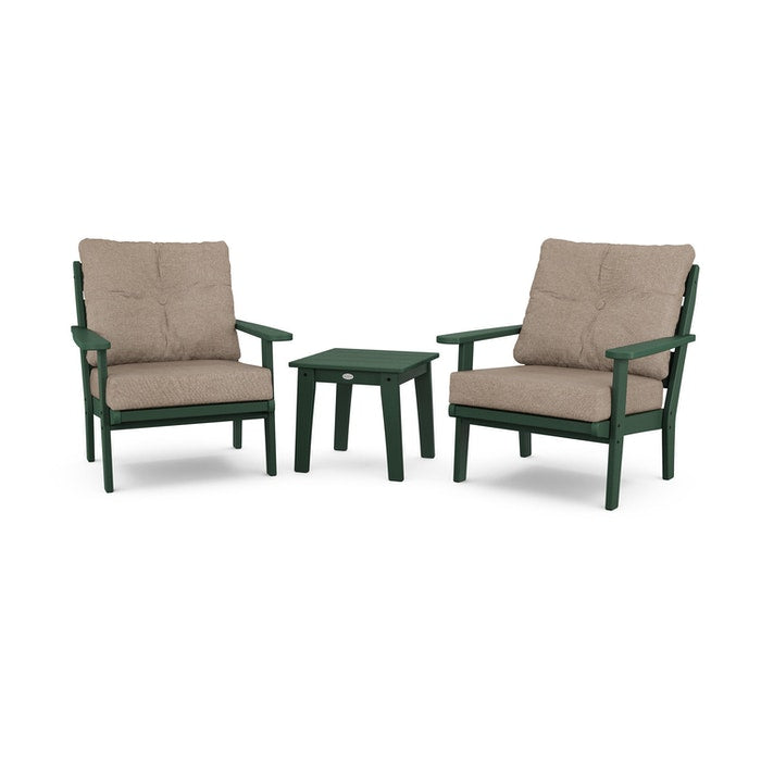 Lakeside 3-Piece Deep Seating Chair Set
