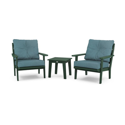 Lakeside 3-Piece Deep Seating Chair Set