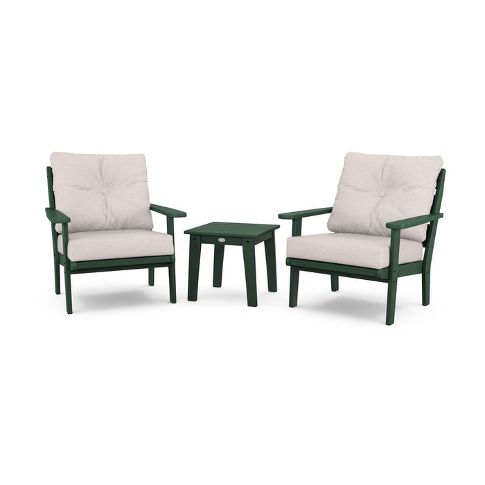 Lakeside 3-Piece Deep Seating Chair Set