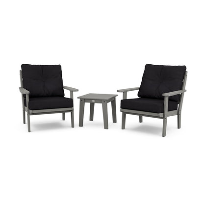 Lakeside 3-Piece Deep Seating Chair Set