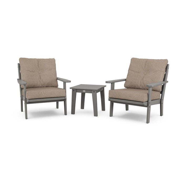 Lakeside 3-Piece Deep Seating Chair Set