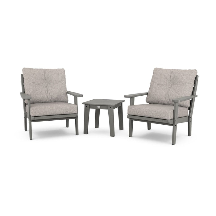 Lakeside 3-Piece Deep Seating Chair Set