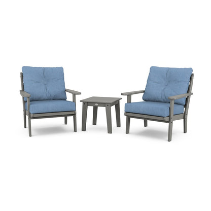 Lakeside 3-Piece Deep Seating Chair Set