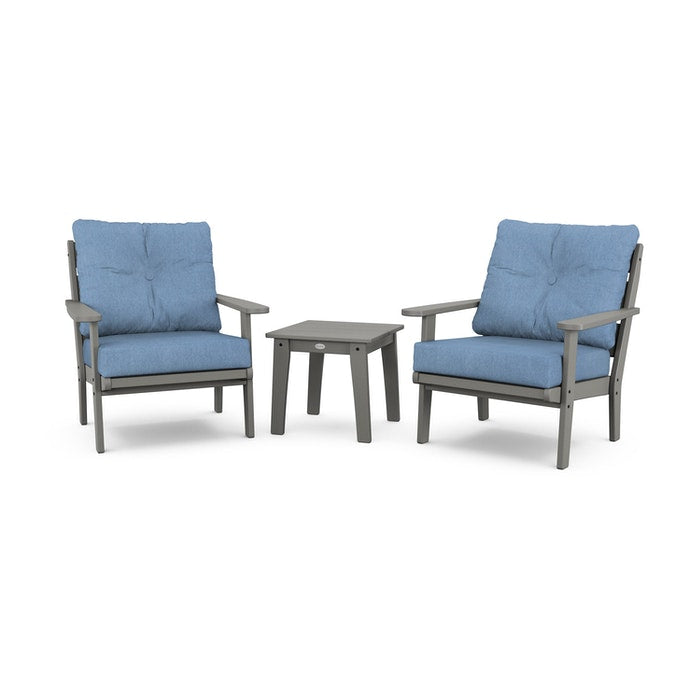 Lakeside 3-Piece Deep Seating Chair Set