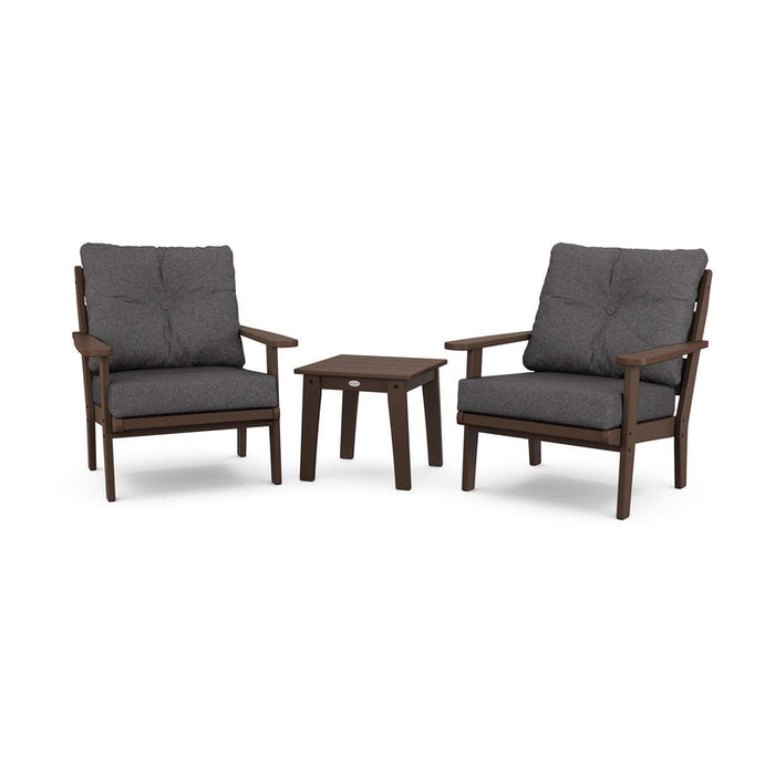 Lakeside 3-Piece Deep Seating Chair Set
