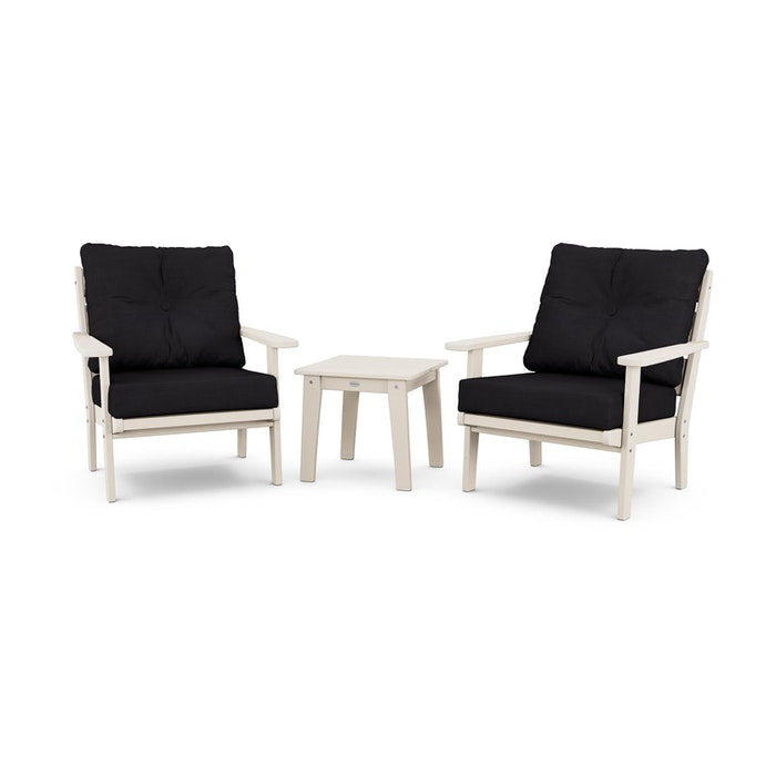 Lakeside 3-Piece Deep Seating Chair Set