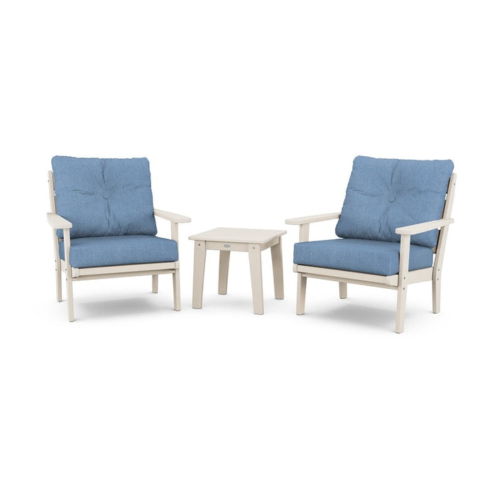 Lakeside 3-Piece Deep Seating Chair Set