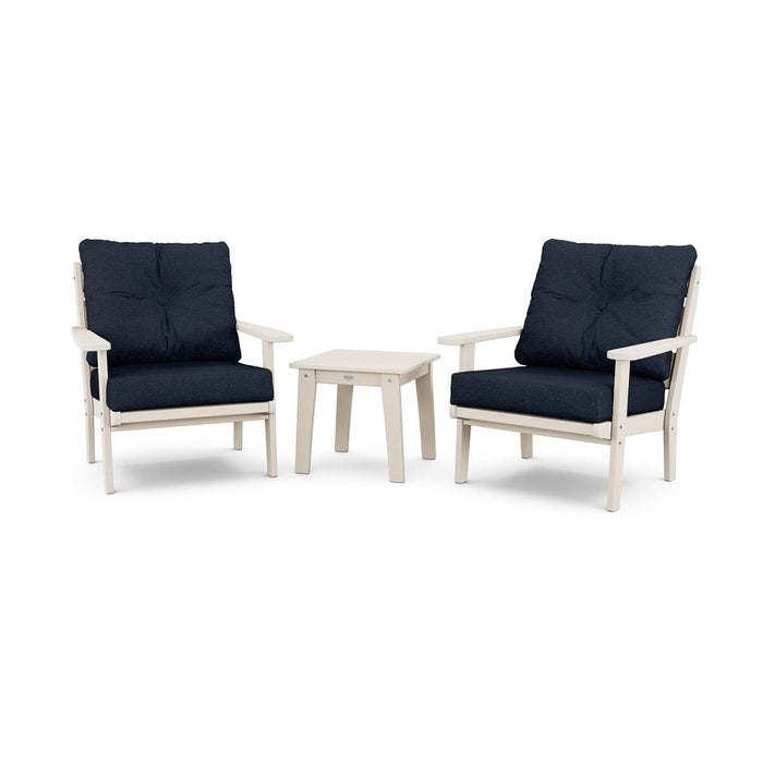 Lakeside 3-Piece Deep Seating Chair Set