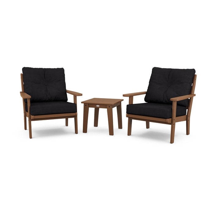 Lakeside 3-Piece Deep Seating Chair Set