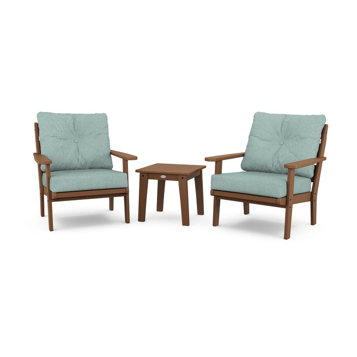 Lakeside 3-Piece Deep Seating Chair Set