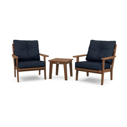 Lakeside 3-Piece Deep Seating Chair Set
