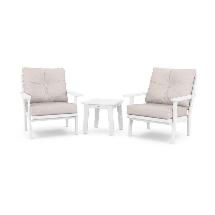 Lakeside 3-Piece Deep Seating Chair Set