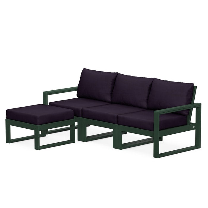 EDGE 4-Piece Modular Deep Seating Set with Ottoman