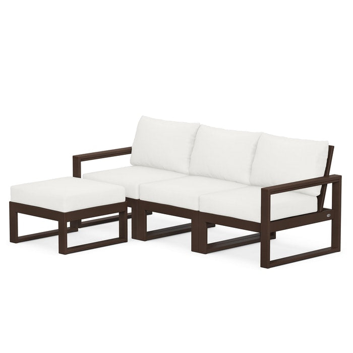 EDGE 4-Piece Modular Deep Seating Set with Ottoman