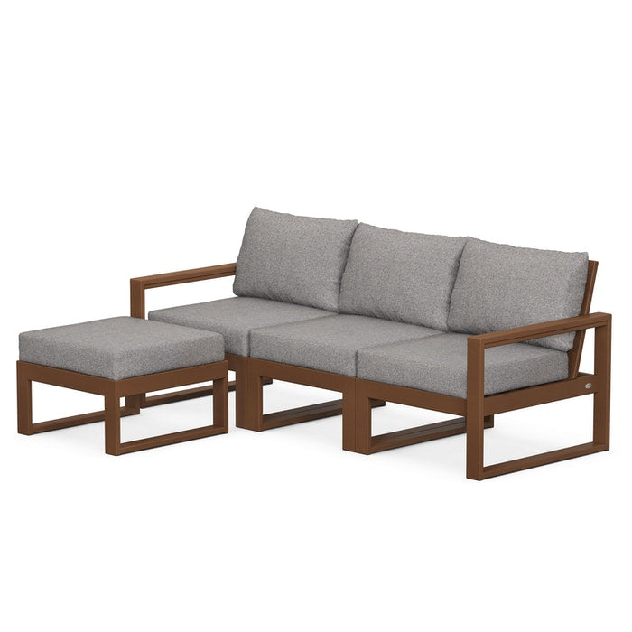 EDGE 4-Piece Modular Deep Seating Set with Ottoman