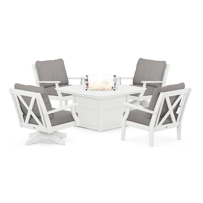 Braxton 5-Piece Deep Seating Set with Fire Table