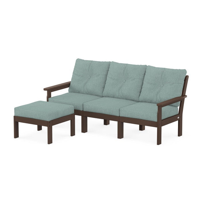 Vineyard 4-Piece Sectional with Ottoman