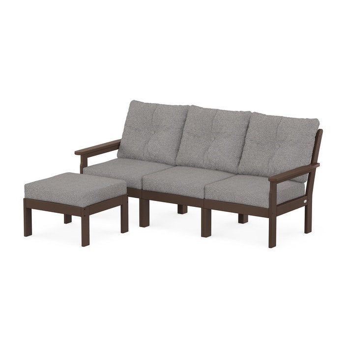 Vineyard 4-Piece Sectional with Ottoman