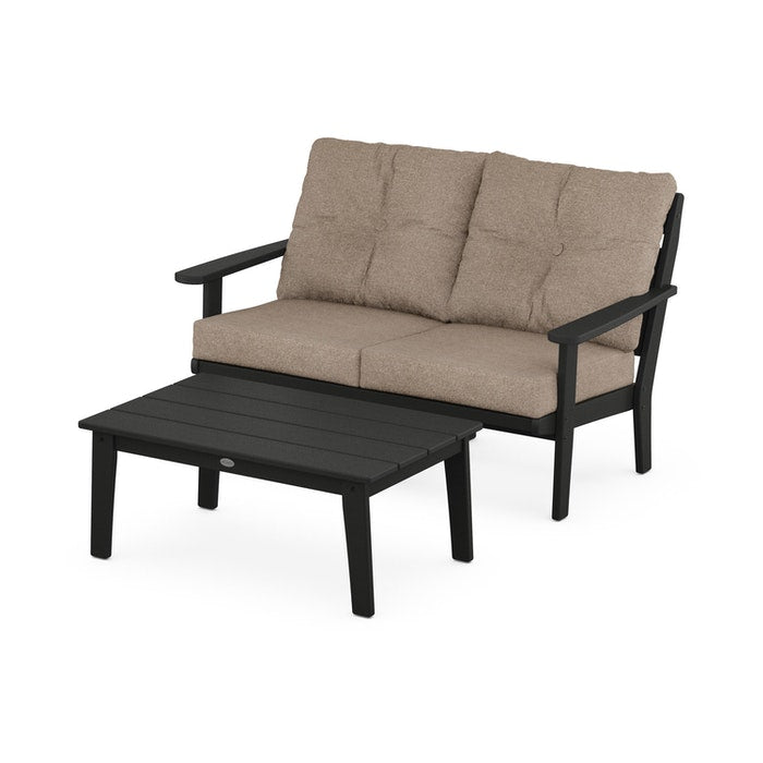 Lakeside 2-Piece Lounge Loveseat Set