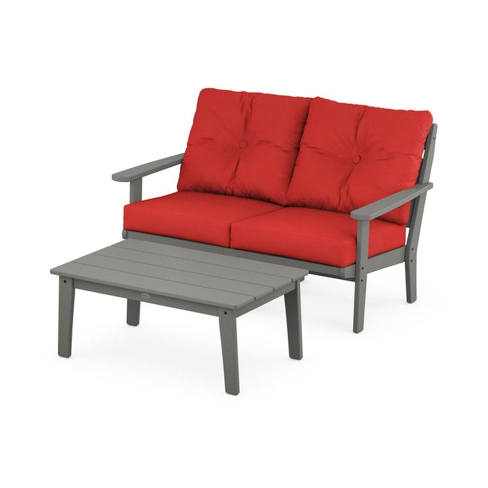 Lakeside 2-Piece Lounge Loveseat Set