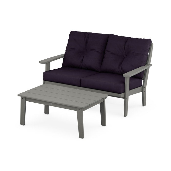 Lakeside 2-Piece Lounge Loveseat Set