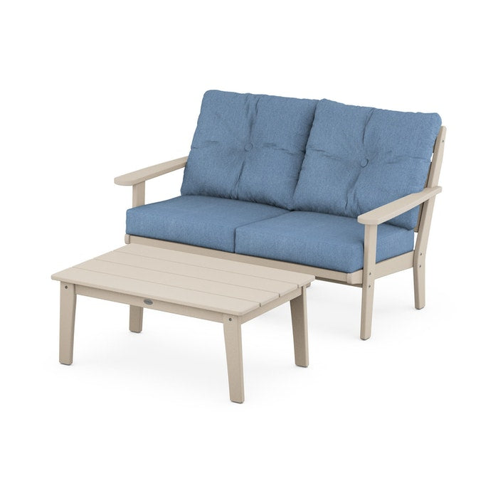 Lakeside 2-Piece Lounge Loveseat Set