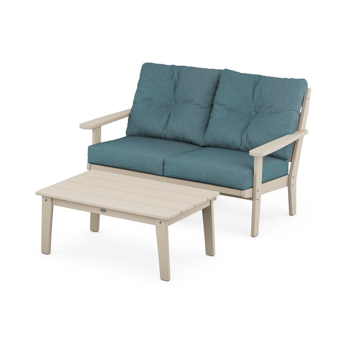 Lakeside 2-Piece Lounge Loveseat Set