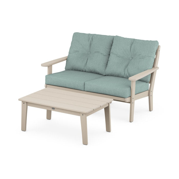 Lakeside 2-Piece Lounge Loveseat Set