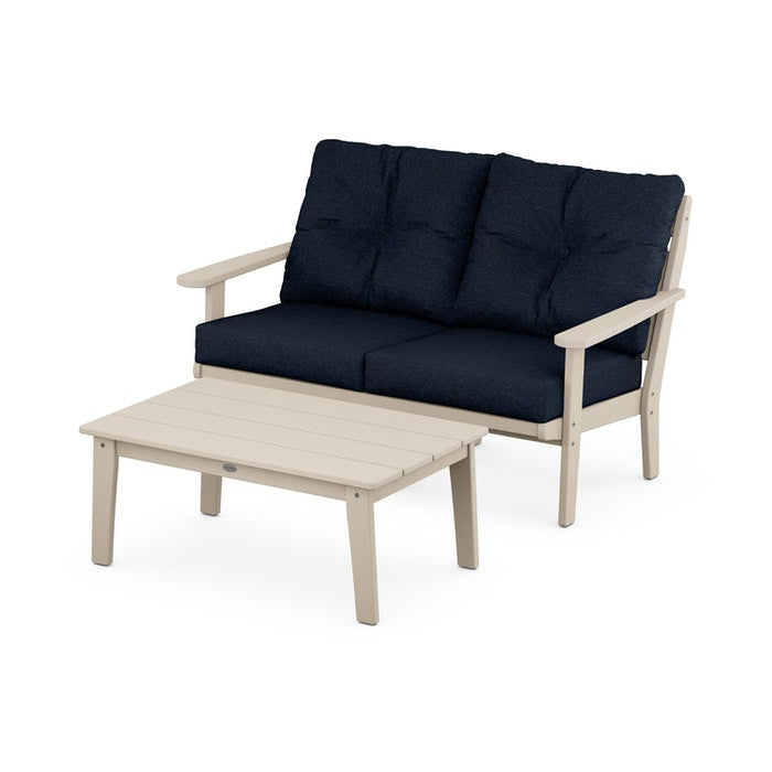 Lakeside 2-Piece Lounge Loveseat Set