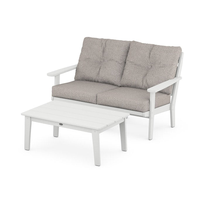 Lakeside 2-Piece Lounge Loveseat Set