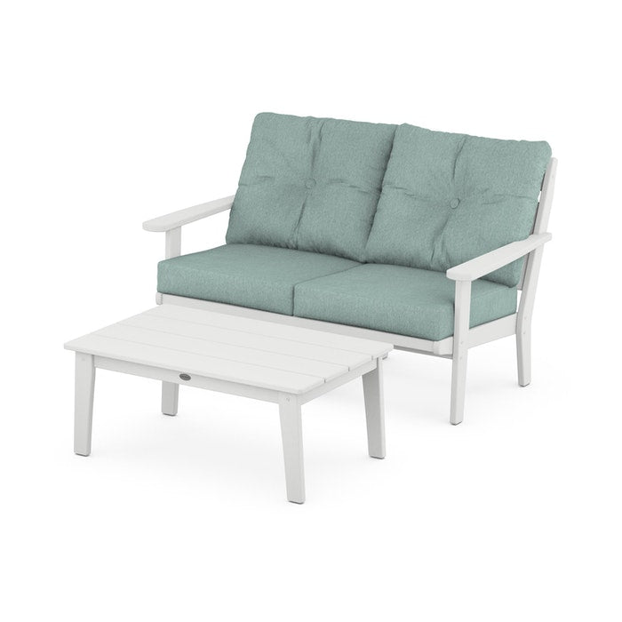 Lakeside 2-Piece Lounge Loveseat Set