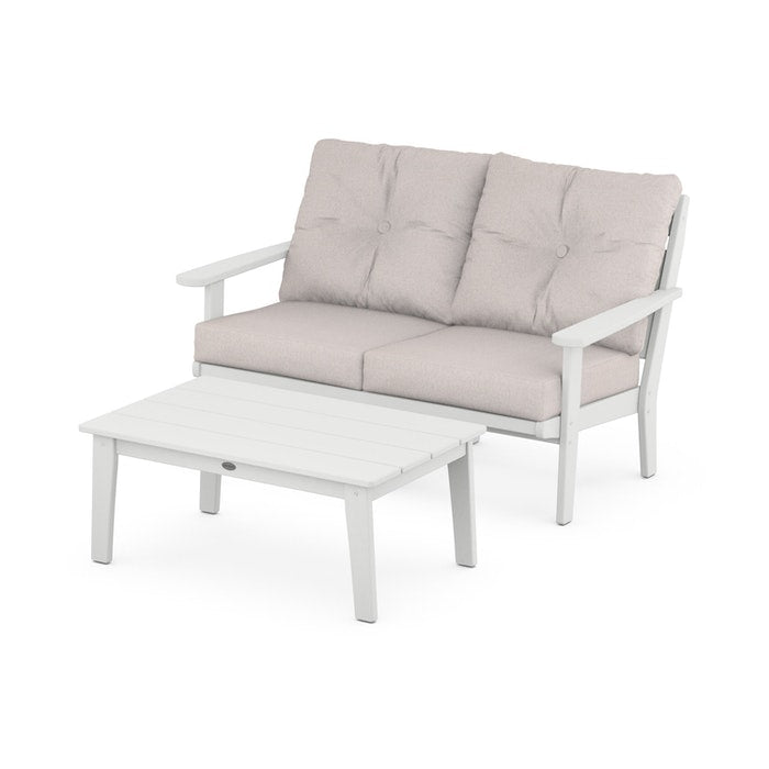 Lakeside 2-Piece Lounge Loveseat Set