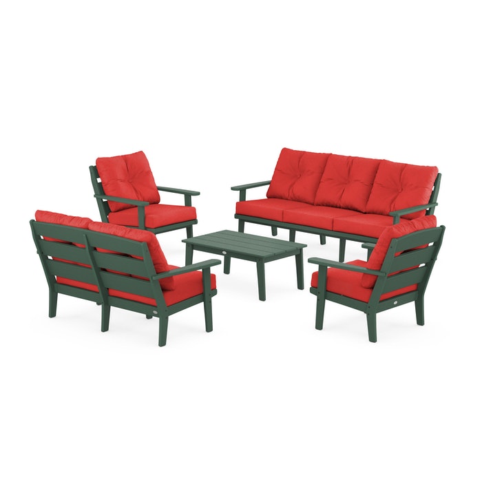 Lakeside 5-Piece Lounge Sofa Set