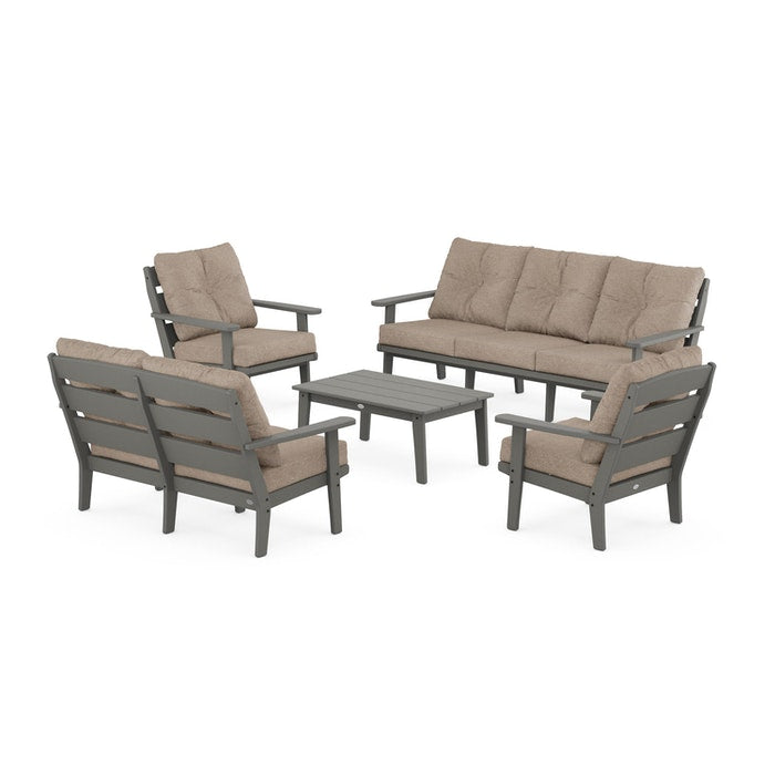 Lakeside 5-Piece Lounge Sofa Set